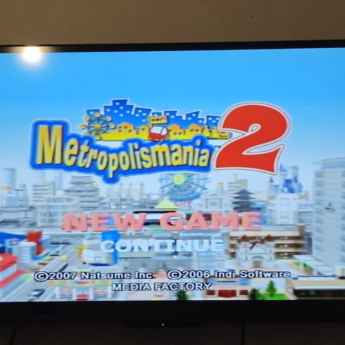 Metropolismania 2 PS2 game used, simulation