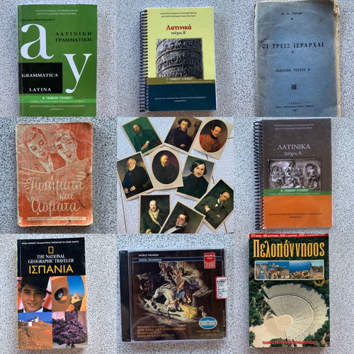 Various books like new, scientific and educational
