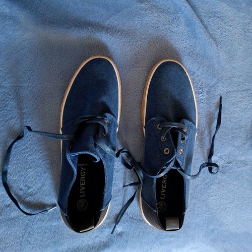 Men's sports sneakers size 43, blue