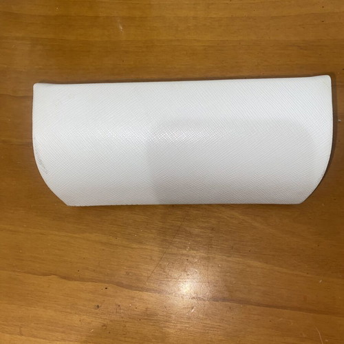 Michael Kors glasses case like new, white with Saffiano texture