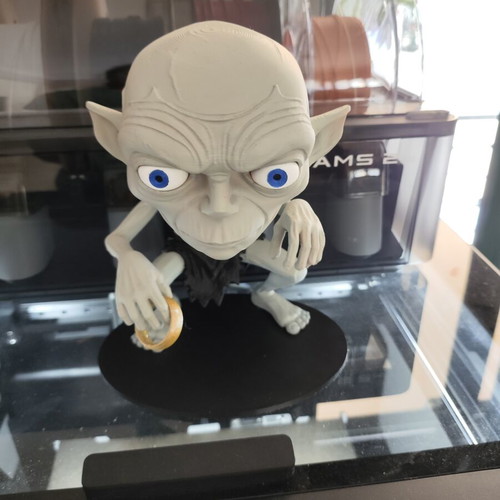 Gollum and His Precious 3D print in PLA made to order