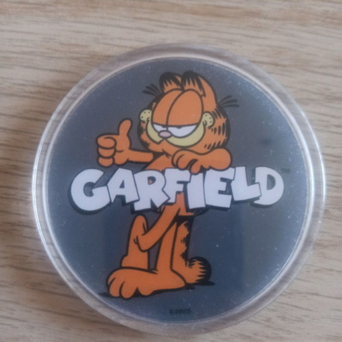 Garfield Pin No7 New 6x6 Centimeters