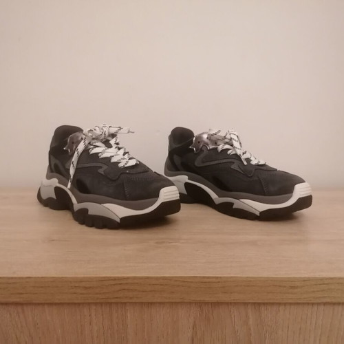 ASH Addict chunky sneakers size 39 Greystone Black
