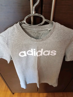 Adidas μπλούζα καινούργια γκρι, μέγεθος S