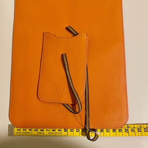 Carré Royal tablet case new leather orange
