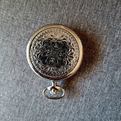 Molnija USSR Vintage Pocket Watch 50 mm like new, manual winding