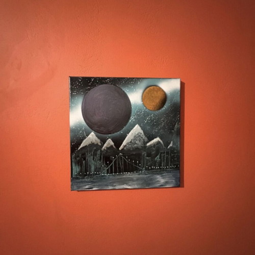Astrikos Orizontas Original Handmade Canvas Painting