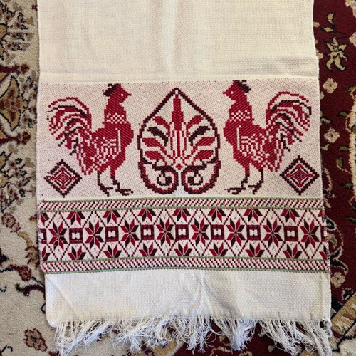 Woven travetsa new, set of 2 with traditional design