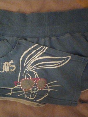 Alouette Looney Tunes cotton shorts No 8, blue