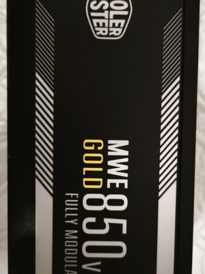 CoolerMaster MWE 850W v2 Gold fully modular power supply