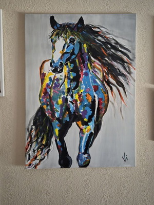 Kaleidoscope Spirit Ακρυλικό Ζωγραφικό 65x90 Νέο