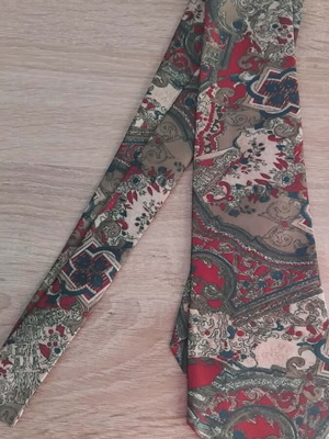 Silk tie like new, multicolor