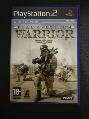Full Spectrum Warrior παιχνίδι PlayStation 2 σαν καινούργιο