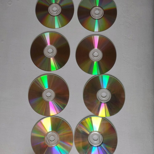 Set of 7 blank CDs and 1 bonus CD like new with case