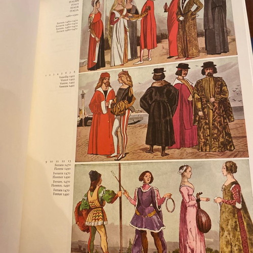 Encyclopedie du costume book like new, French edition