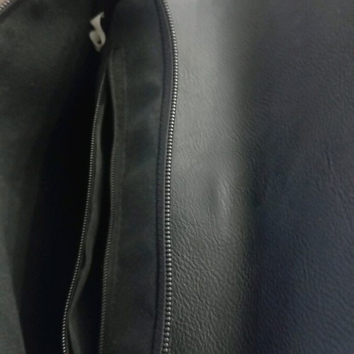 Leather women's crossbody bag black like new
