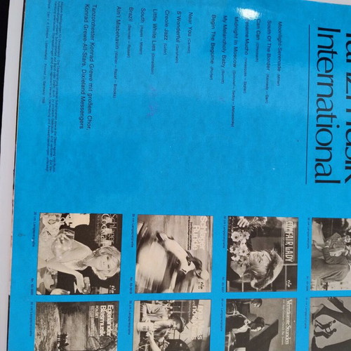 Tanzmusik International vinyl record like new from Tanzorchester Konrad Grewe 1965