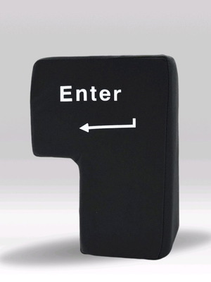 Big Enter Button like new, anti-stress USB gadget