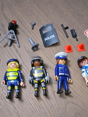 Playmobil Action Heroes σετ φιγούρες αστυνομίας σαν καινούργιο