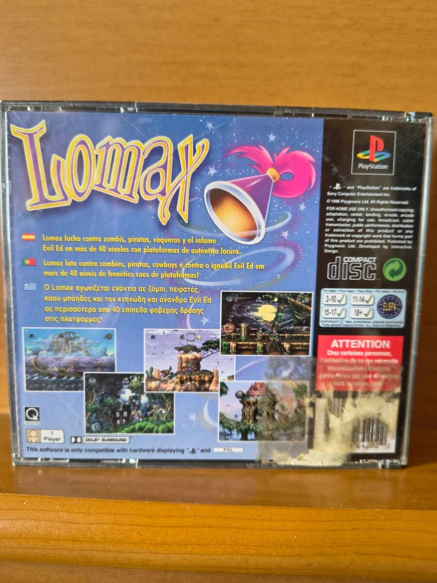 The Adventures of Lomax PlayStation 1… - € 80,00 - Vendora.cy