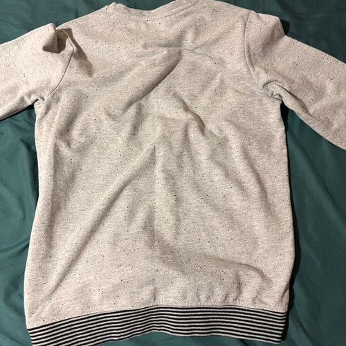 Children's sweatshirt used with reversible sequin cherry print