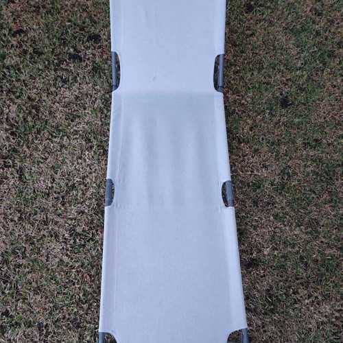 Folding beach loungers new, set of 2, 188x58x29 cm