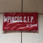 Official Olympiacos-Manchester United scarf 2002-2003 Champions League