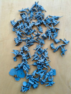 Matchbox 1/72 soldier figures used