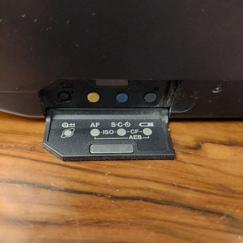 Canon EOS 600 film camera body used