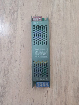 Power Supply 12V 25A new, ideal for LED installations