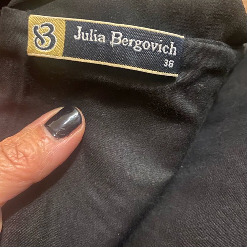 Julia Bergovich Black Evening Dress Like New