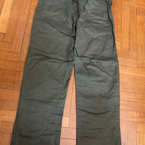 American military pants like new, cotton, Greek production 1987, size large