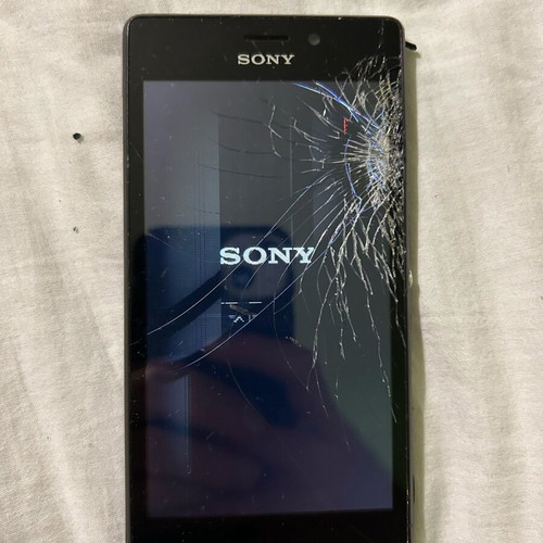 Sony phone used, for new screen