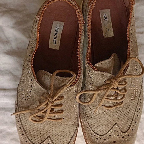 Kricket women's shoes like new, beige, size 38