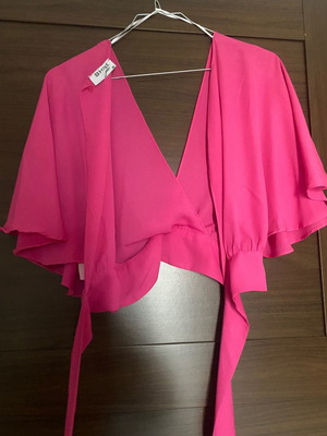 Fuchsia summer top new, size S