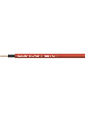 SOLARFLEX-X H1Z2Z2-K 1×6 mm² photovoltaic cable new, high temperature