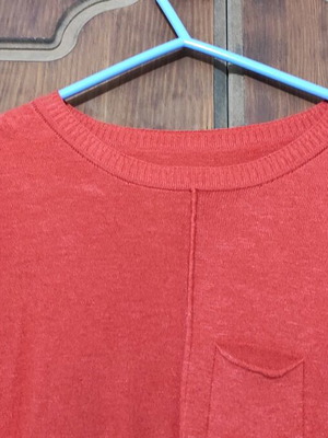 Winter orange dress in wide fit like new