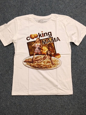 T-Shirt Cooking Mama 100% cotton new M, L, XL