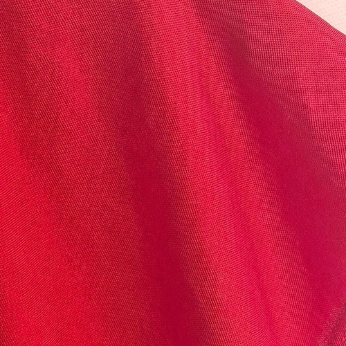 Lynne blouse red new, size 40 with draped design