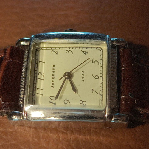 Bergmann 1922 Tank Style Quartz Watch