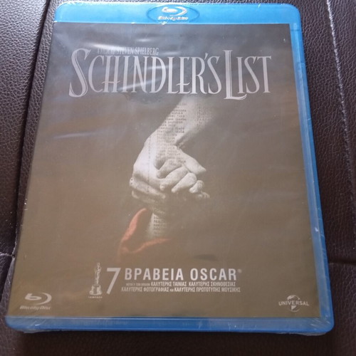 Schindler's List Blu-ray new, Greek edition with subtitles