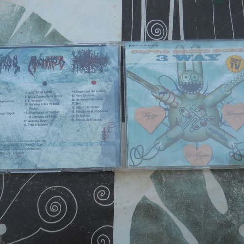 Moñigo / Mixomatosis / El Muermo Copro Grind Gore 3 Way CD