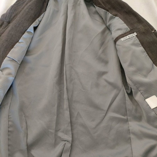 Mens Linen Blazer Free Wave grey size Small like new