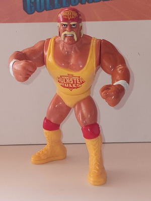 Wwf Wwe фигура на борец Hulk Hogan Hasbro 1992 Series 3 като нова