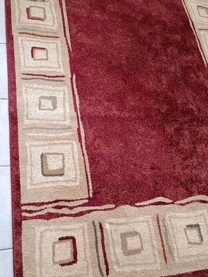 Χαλί Royal Carpet Olympia 160x230 μεταχειρισμένο, κόκκινο με μπεζ