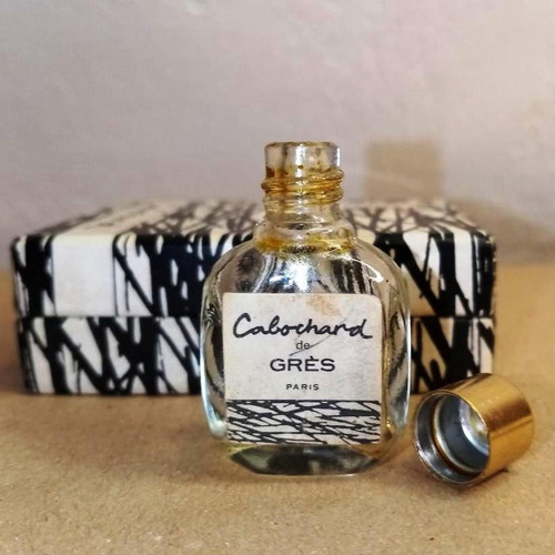 Cabochard by GRES vintage miniature used with rare box