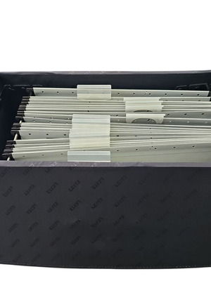 Leitz bag for hanging A4 and A3 folders new with 10 folders