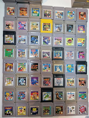 Игри Nintendo Game Boy Classic като нови, комплект от 184 автентични