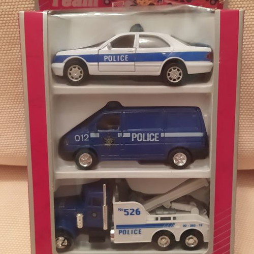 City Team Police toy cars new in box