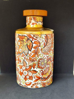 Vintage Royal Ceramics L.C.A. Decanter like new, mid-century modern